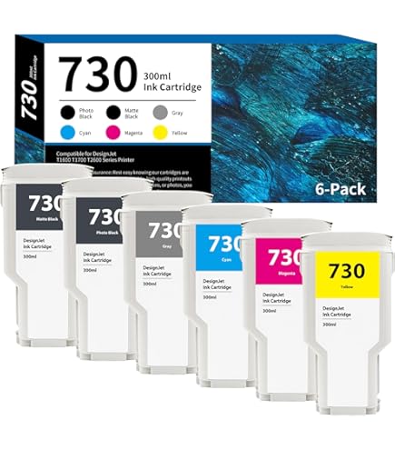 Amazon.co.jp: HP(Inc.) P2V72A HP730 インクカートリッジ グレイ