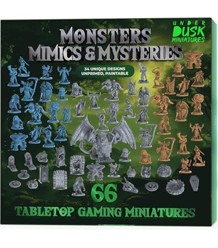 Amazon | WizKids ダンジョンズ&ドラゴンズ - 2D Essentialsミニチュア