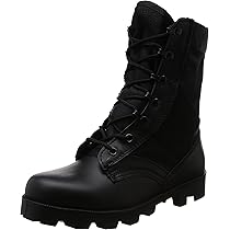 Amazon | [ロスコ] ジャングルブーツ G.I. Type Black H.W.