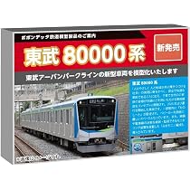 Amazon | ポポンデッタ (Popondetta) Nゲージ 東武80000系 5両セット