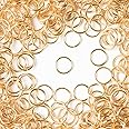 【サージカルステンレス 316】 丸カン ゴールド 4mm 100個 ハンドメイド 手芸 パーツ 金属アレルギー対策 アクセサリーパーツ (4mm 100個)
