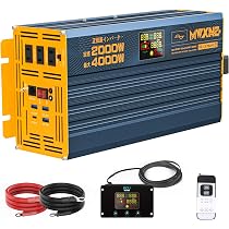 MWXNE インバーター 正弦波 12v 100v 2000w 最大4000W Amazon.co.jp: MWXNE インバーター 正弦波 12v 100v 2000w 最大4000W