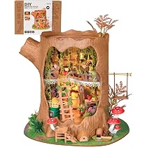 Amazon | Rolife ミニチュアハウスキット ドールハウス 童話のツリー