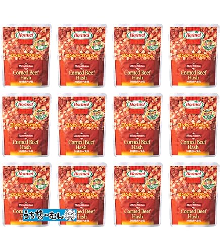 Amazon.co.jp: ホーメル 発色剤無添加 コンビーフハッシュ63g×12個