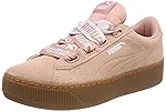 PUMA Women's Vikky Platform Ribbon Sneaker