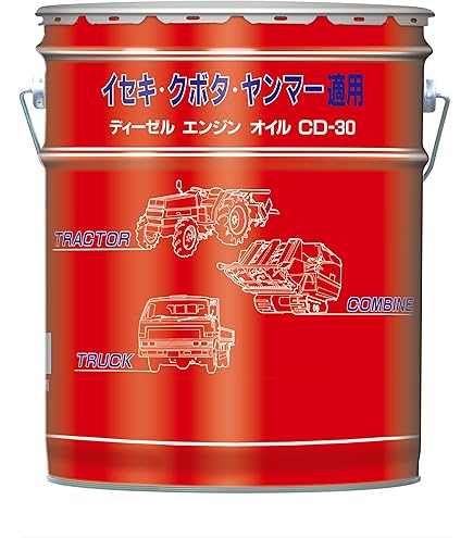 Amazon.co.jp: クボタ エンジンオイル 純オイル 20L缶 スーパーCD