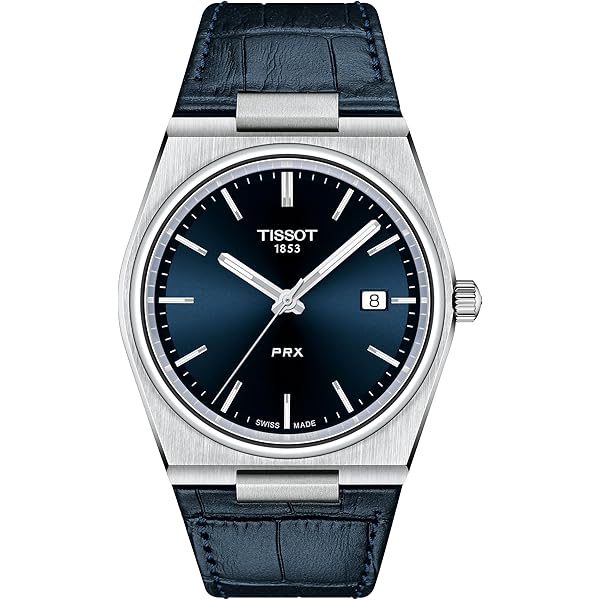 Amazon.co.jp: [ティソ] 腕時計 TISSOT PRX レザーベルト 