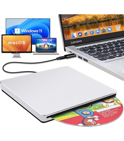 Amazon.co.jp: Guamar USB Superdrive for Apple Mac:スリムCDバーナー