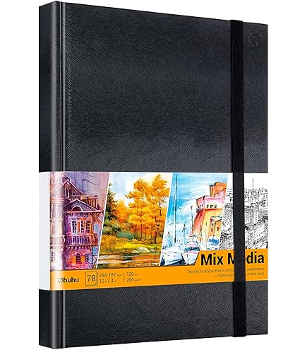 Amazon | スケッチブック Ohuhu すけっちぶっく ミックスメディア