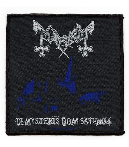 Amazon | Mayhem Deathcrush パッチアルバム アート ブラックメタル 