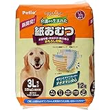 ペティオ(Petio) 犬用オムツ zuttone 介護から生まれた紙おむつ 3L 12枚 ホワイト