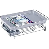 アスベル 縦横兼用Wコート水切りコンパクト 「Nポゼ」 シルバー 5532