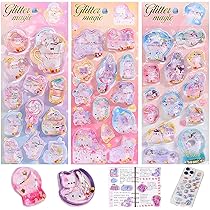 Amazon.co.jp: 水入りシール ウォーターシール ぷくぷく 3D 立体 PVC