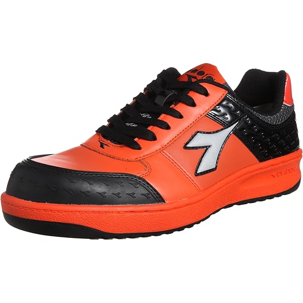 ディアドラ DIADORA 安全靴 26.0サイズ 3E ブラック オレンジ ディアドラ DIADORA 安全靴 26.0サイズ 3E ブラック オレンジ