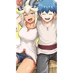 ダンジョンの幼なじみ HD(720×1280)壁紙 リューカ,ヴァン