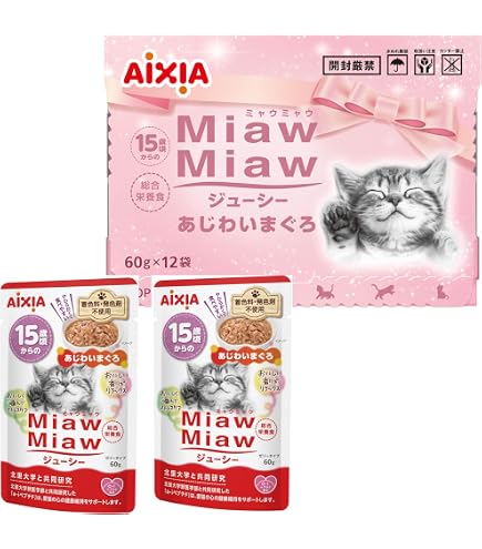Amazon.co.jp: ミャウミャウ (MiawMiaw) ジューシー 15歳頃からの