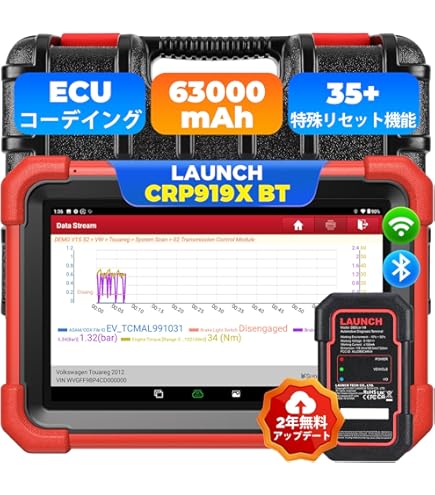 LAUNCH CRP233 OBD2 スキャンツール 自動車故障診断機 保管品 Amazon.co.jp: 日本正規輸入品 CRP233 LAUNCH スキャンツール