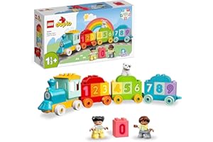LEGO DUPLO My First Number Train - Learn To Count 10954 Building Toy; Introduce Toddlers to Numbers and Counting (23 Pieces)