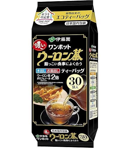 Amazon.co.jp: 伊藤園 ワンポット ウーロン茶 (エコティーバッグ) 4.0g