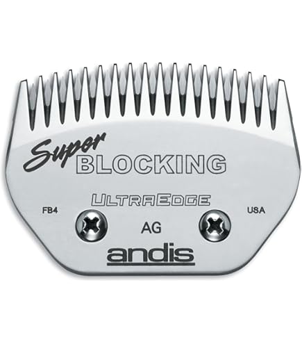 4-Pack Ceramic Blades For Andis, Wahl & Oster Dog Grooming Clippers