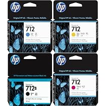 Amazon.co.jp: 【純正品】HP DesignJet 712 インクカートリッジセット