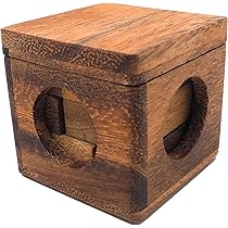 脳トレ　立体パズル　天然木　置物　インテリア　工芸品　美術品　A3063 Amazon.co.jp: ソーマキューブ Lサイズ 木製パズル 立体パズル