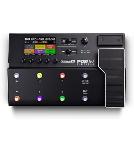 Amazon.co.jp: Line 6 マルチエフェクター POD Go : 家電＆カメラ