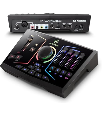オーディオインターフェース M-TRACK SOLO•コンデンサーマイクセット Amazon.co.jp: M-Audio USBオーディオインターフェース 音楽制作