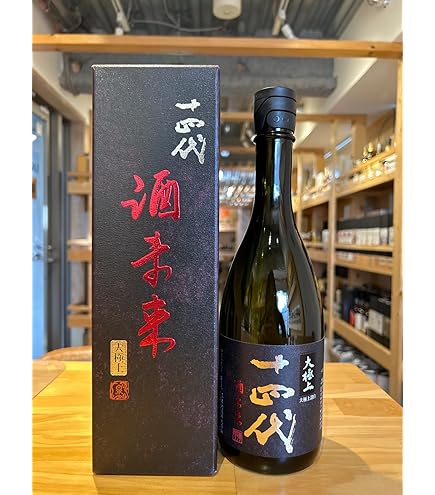 Amazon.co.jp: 十四代 純米大吟醸 大極上諸白 酒未来 720ml 化粧箱入り