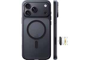 TORRAS iPhone 18 Pro 用ケース【高性能強力マグネット・6年続くロングセラー】3倍米軍MIL規格 ブラック | 18N強磁力 Qi2.2 25W高速充電対応 Magsafe対応 指紋防止 黄変防止 カメラコントロール対応 ストラッ