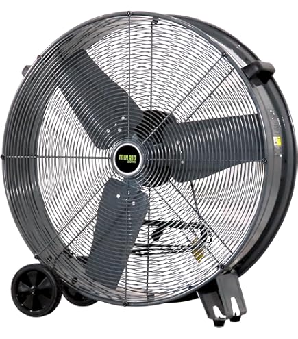 Amazon.co.jp: ナカトミ 125cm ビッグファン 全閉式 100センチ 工場