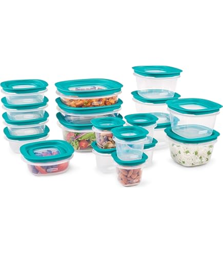 Amazon | Rubbermaid Premier Food Storage Containers, 12-Piece Set
