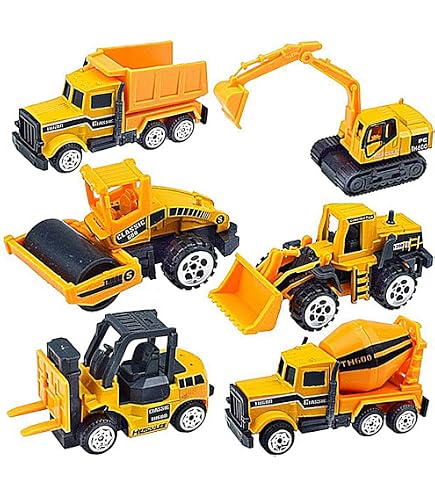 Amazon.co.jp: はたらく ぼくらの建設車（4個入）22893 働く車