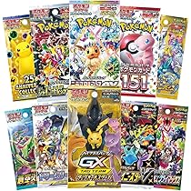 Amazon.co.jp: ポケカ 拡張パック 10パック 詰め合わせ ポケモン