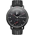 Withings Steel HR Sport ブラック 歩数 消費カロリー 心拍数 睡眠データ記録 最大25日間充電持続 【日本正規代理店品】 HWA03B-40black-sport-all-Asia