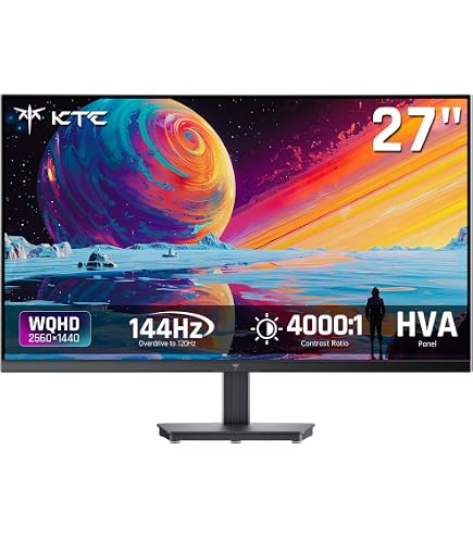 Amazon.co.jp: KTC 27インチ QHD コンピューターモニター 100Hz 最大