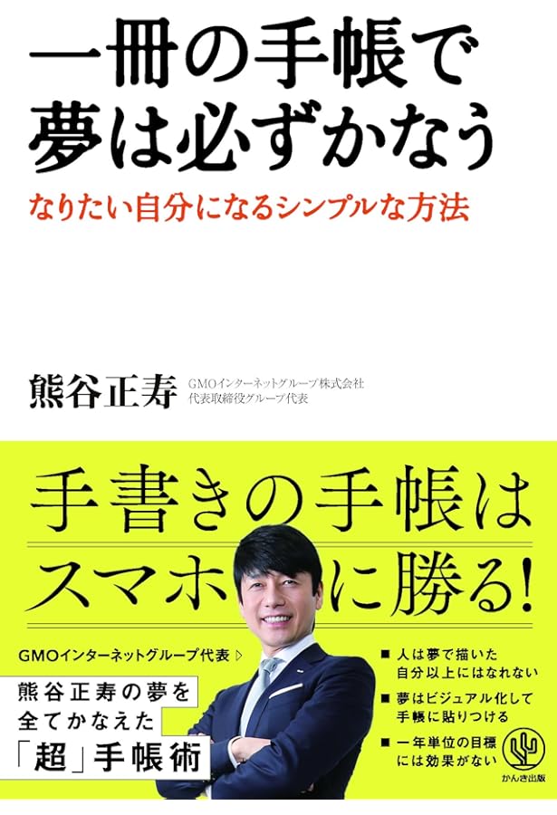 Amazon.co.jp: 夢が、かなう手帳。kumagai style 夢手帳パック