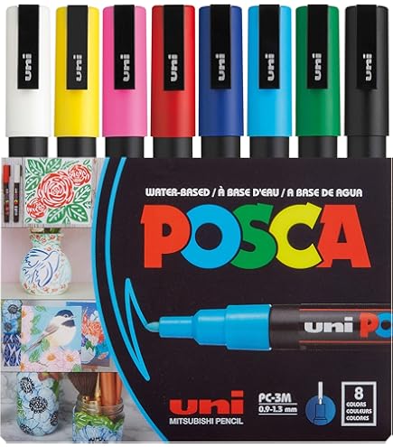 uni ポスカ PC-3M 15色セット(3セット)おまけ付き uni ポスカ PC-3M 15色セット(3セット)おまけ付き Amazon.co.jp
