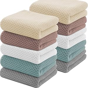 特選タオル館 フェイスタオルマイクロファイバー 極軟 ホテル仕様 家庭用 業務用 ふわふわ 大判 肌触り抜群 10枚セッ…