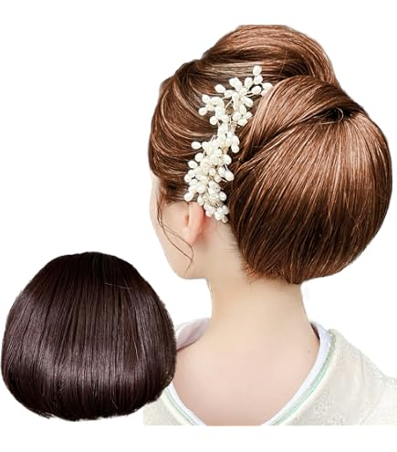 Amazon.co.jp: 日本髪かつら 銀杏返し 演劇 芸者 舞台 舞踊 : ビューティー