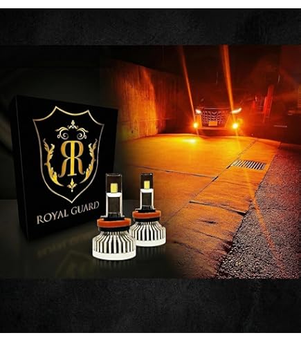 2025年モデルロイヤルガード 零 アンバーLEDフォグ H8 H11 H16 爆光 アンバー LEDフォグ H8 H11 H16 ロイヤルガード零