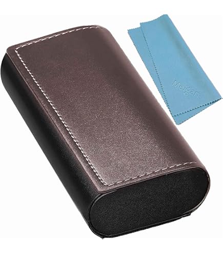 Amazon.co.jp: 名古屋眼鏡 メガネ が 2本収納 できる メガネケース BK