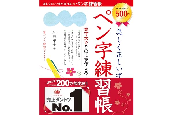 美しく正しい字が書けるペン字練習帳