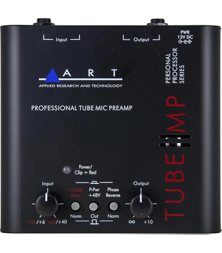 Amazon | ART TubeMP Tube Microphone Preamp by ART | マイク