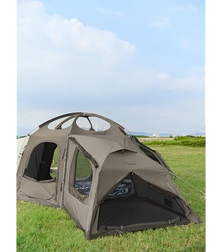 Amazon.co.jp: GEERTOP テント キャンプ用 6人用 防水 4シーズン 即時