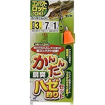 Amazon.co.jp: ハヤブサ(Hayabusa) かんたんハゼ釣り胴突セット