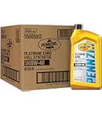 ペンズオイル　プラチナムユーロ　0w40　1ボトル　5クォート Pennzoil Platinum Euro Full Synthetic 0W-40 Motor Oil, 5