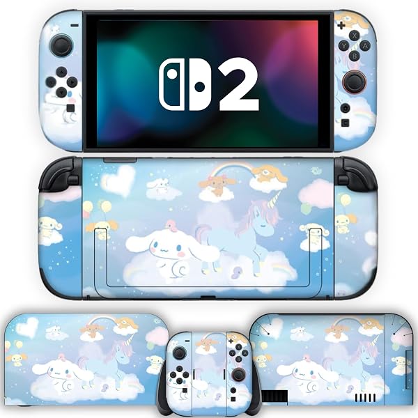 Alone Switch Separate Type Clear Case for OLED #Unipo Sanrio