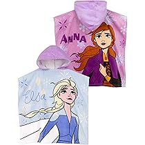 アナと雪の女王　式パット　ブランケット　ミニオンフード付きバスタオル Amazon｜Jay Franco & Sons ディズニー アナと雪の女王 フード