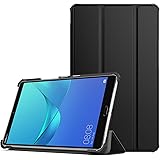 Huawei MediaPad M5 8.4 ケース - ATiC Huawei MediaPad M5 8.4インチタブレット専用開閉式三つ折り薄型スタンドケース BLACK